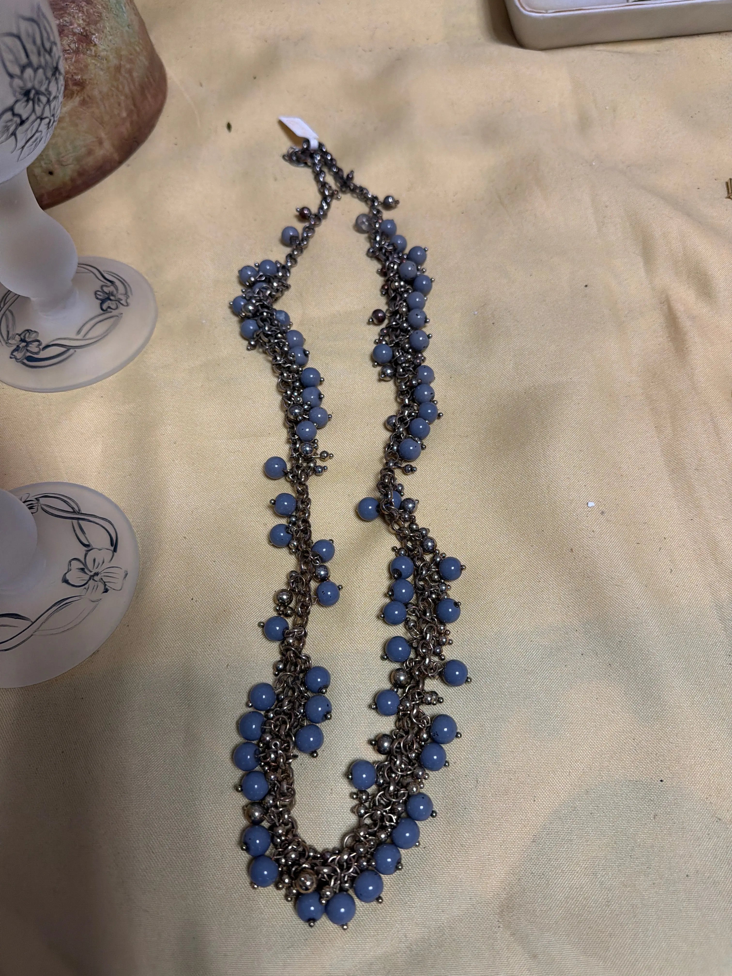 Hand-Painted Floral Vase Size 8" Height ABC Rugs Kilims